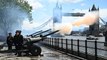 Gun salutes fired in London to celebrate Queen’s first birthday since coronation