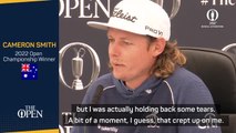 Emotional Smith sends warning ahead of Open Championship