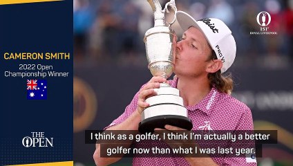 Emotional Smith sends warning ahead of Open Championship