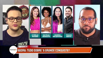 A GRANDE CONQUISTA: Gyselle, Natália, Sandra ou Thiago? ENQUETE MOSTRA QUEM SAI!