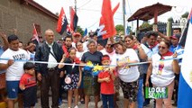 Familias de San Marcos cuentan con nuevas Calles para el Pueblo