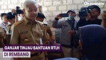 Tinjau Bantuan RTLH di Rembang, Ganjar: Berjalan Sukses dengan Gotong Royong Warga