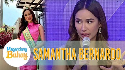 Samantha shares that she worked in Manila before she went abroad | Magandang Buhay