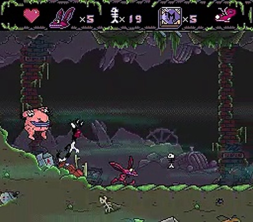 AAAHH!!! Real Monsters online multiplayer - snes