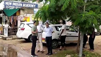 जयपुर में जरासी बारिश ने दौड़ाया कलक्टर को