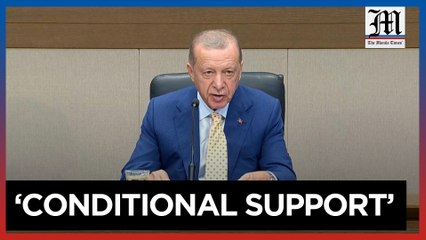 Erdogan: Turkey backs Sweden’s NATO bid in return for EU membership.