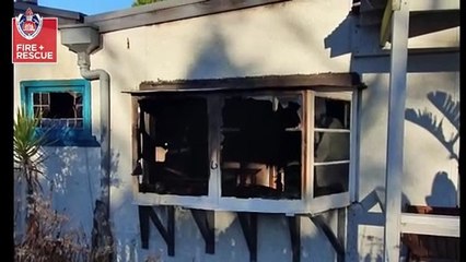 Husband and wife firefighters save girl from burning home