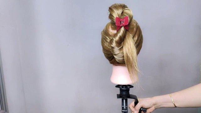 【182】Cách Búi Tóc Xoắn Búp Nụ Hoa Tại Nhà