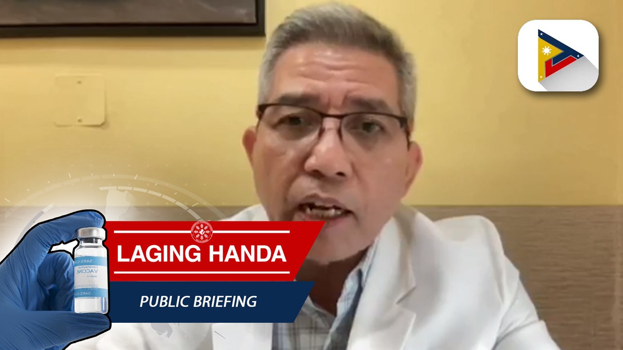 Panayam kay infectious diseases expert at Philippines College of Physicians President Dr. Rontgene Solante hinggil sa mga sakit na dulot ng El Niño
