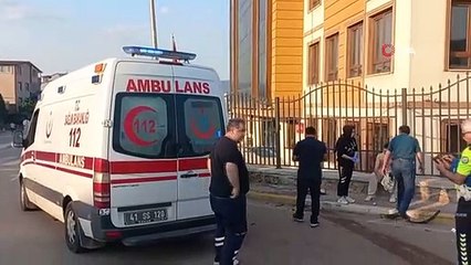 Alkollü sürücü hafif ticari araca çarptı, 2 yaralı