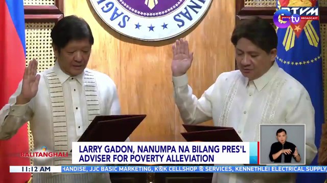 Larry Gadon, nanumpa na bilang Pres'l Adviser for Poverty Alleviation | BT