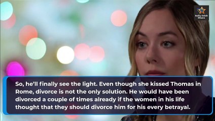 Hope Slapped Divorce Papers On Liam's Face & Break His Nose Bold and the Beautif