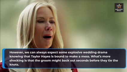 It All Starts With a Wedding Crasher! Ridge Dumps Brooke Standing Alone at the A