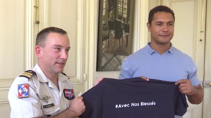 14-Juillet : en immersion dans un hôpital militaire avec Thierry Dusautoir