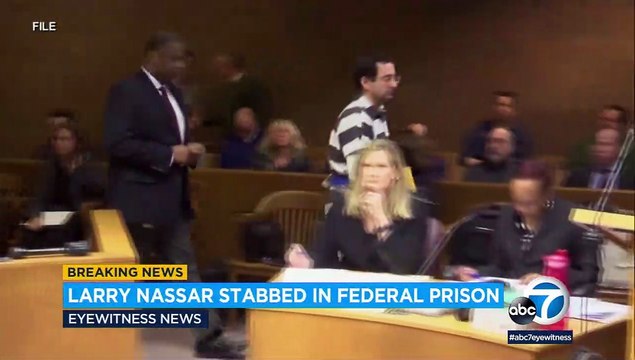 L’ancien médecin de l’équipe américaine de gymnastique Larry Nassar, condamné à la perpétuité pour avoir agressé sexuellement au moins 265 gymnastes, poignardé à plusieurs reprises en prison