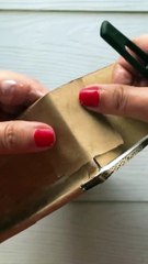 DIY Cardboard Jewelry Box Idea | Paper craft