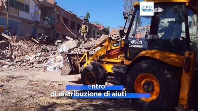 Ucraina: sale a sette il bilancio dell'attacco russo su un centro di distribuzione aiuti