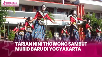 Tarian Nini Thowong Sambut Murid Baru di Yogyakarta, Dilestarikan Siswa SMPN 1 Bantul