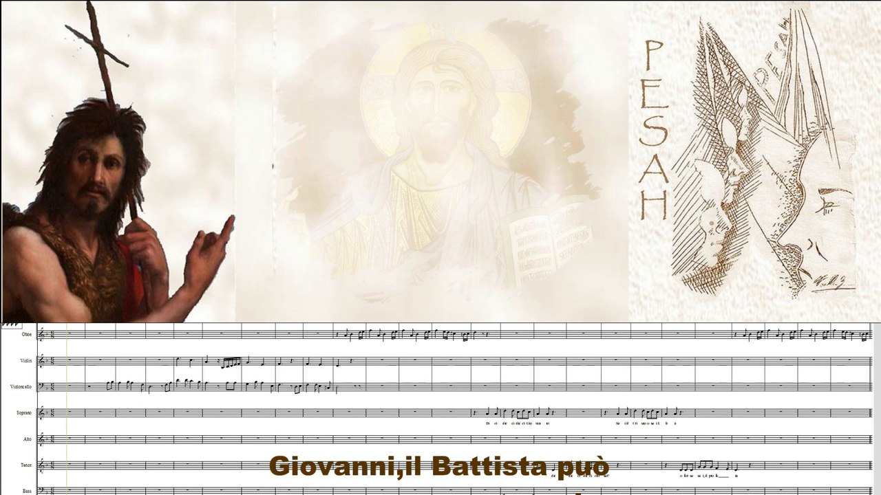 PESAH: Parte V Giovanni Giovanni Battista, la chiamata degli Apostoli, il Giovane ricco