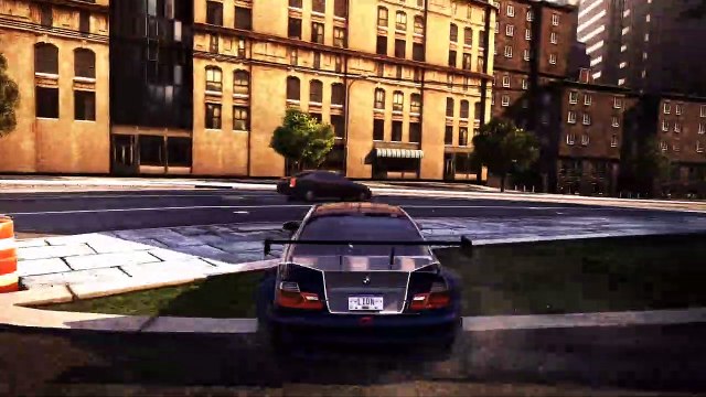 Need For Speed Most Wanted 2012 -Remastered BMW M3 GTR Pursuit Gameplay (4K60FPS_No Copyright-HUD)