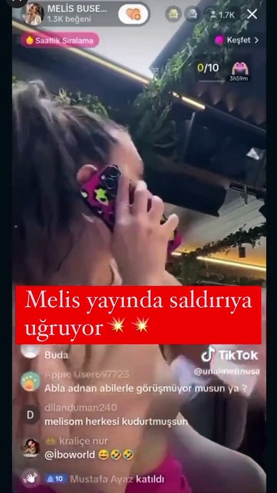 Kısmetse Olur yarışmacısı Melis Buse Betkayan, canlı yayında saldırıya uğradı