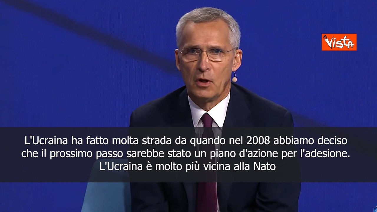 Stoltenberg: Ucraina pi? vicina alla Nato