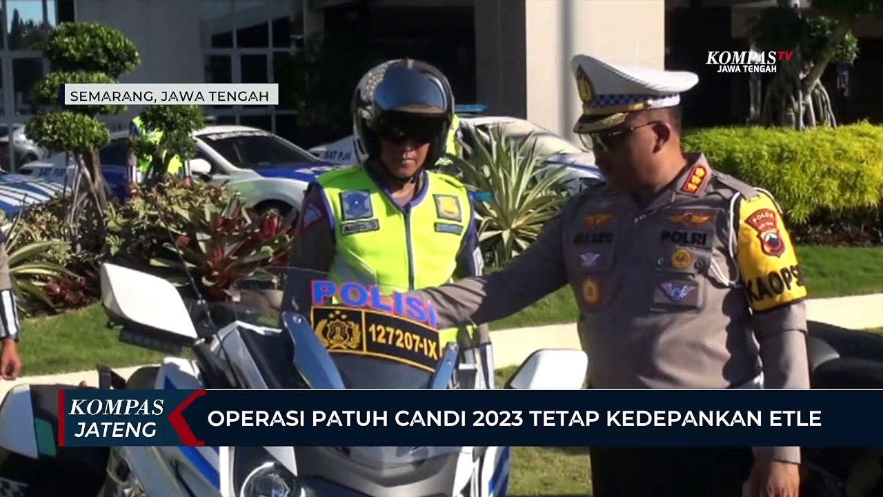 Operasi Patuh Candi 2023 Tetap Kedepankan ETLE