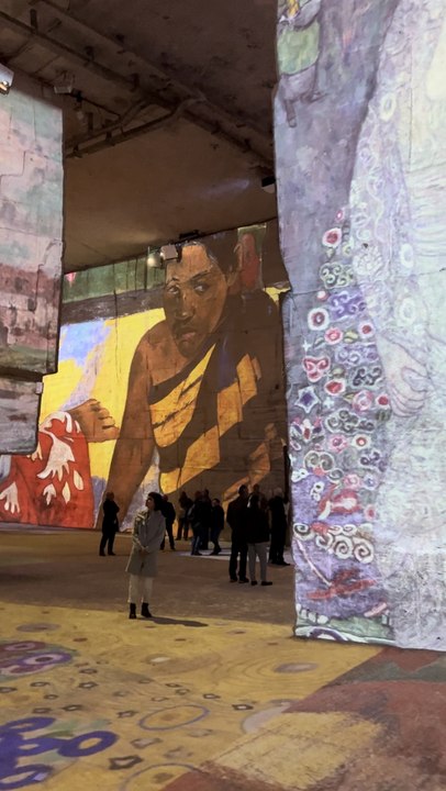 Les Carrières des Lumières aux Baux-de-Provence !