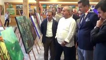 Erzurum'da uluslararası plastik sanatlar çalıştayı resim ve heykel sergisi