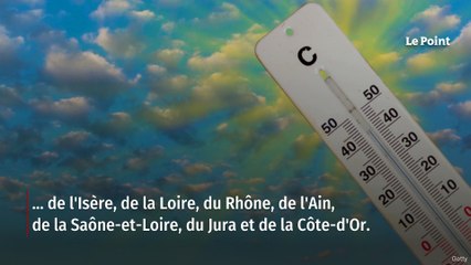 Canicule et orages : 25 départements en vigilance orange mardi