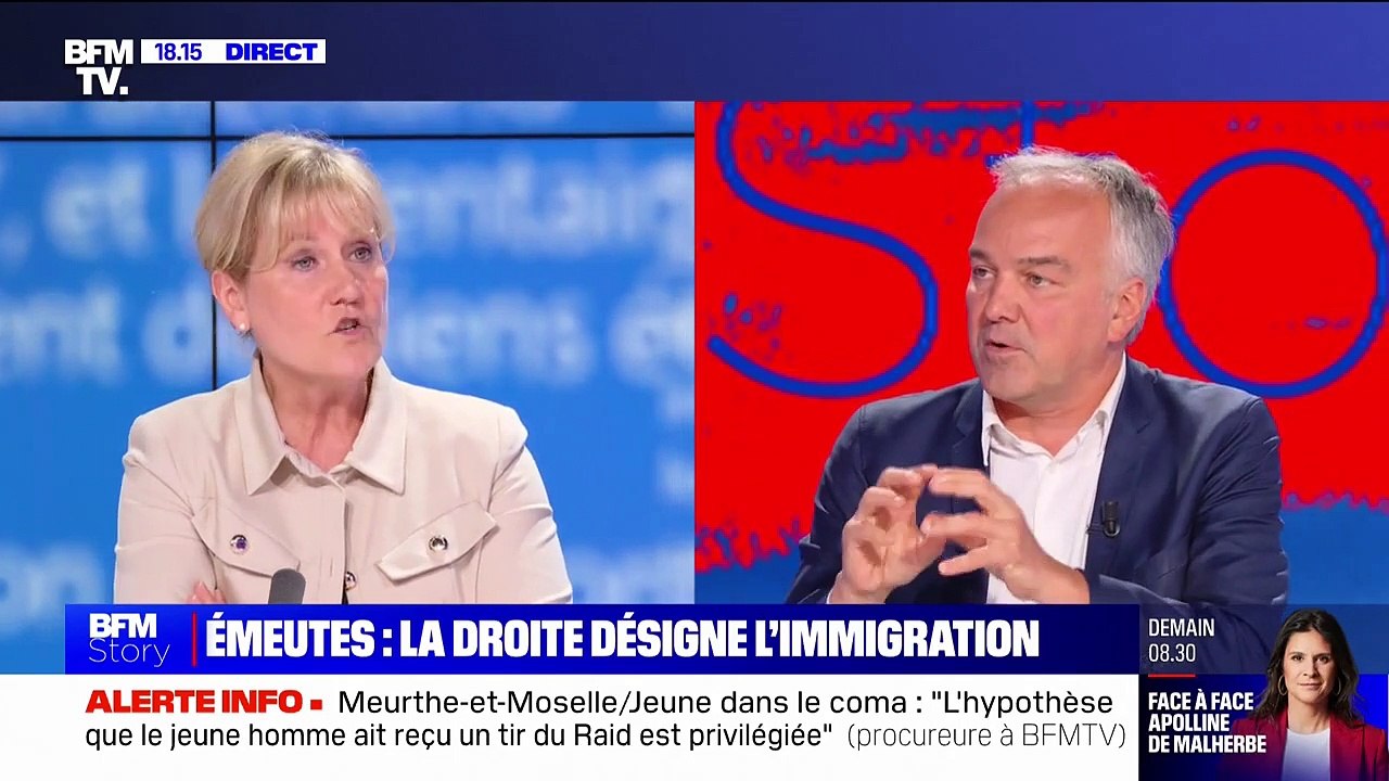 Émeutes, la faute à l'immigration