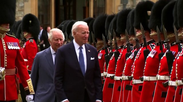 US president visits United Kingdom ahead of NATO summit in Lithuania