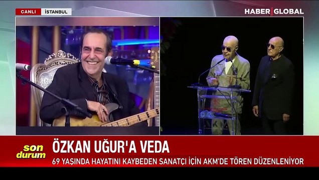 Usta sanatçı Özkan Uğur'a veda! Mazhar Alanson ve Fuat Güner'den duygusal veda