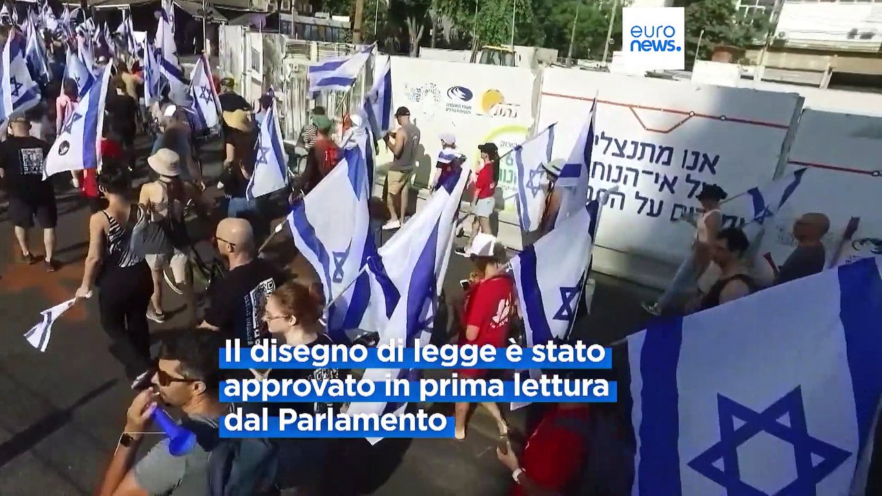 Israele: proteste e blocchi in tutto il Paese contro la riforma giudiziaria