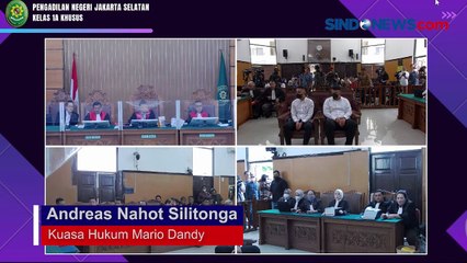 Sidang Lanjutan Mario Dandy, Kuasa Hukum Ajukan Permohonan Pemeriksaan Psikiater
