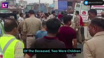 Ghaziabad Road Accident: Six Killed, 2 Injured In Collision Between School Bus & Car On Delhi-Meerut Expressway; Uttar Pradesh CM Yogi Adityanath Expresses Grief