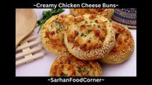 Creamy Chicken Cheese Buns