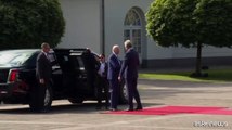 Biden accolto dal presidente lituano Nauseda al summit Nato a Vilnius