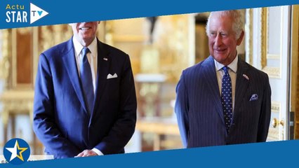 Joe Biden : ce geste qui ne passe pas lors de sa rencontre avec Charles III