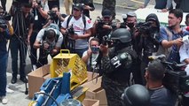 Destruyen cientos de armas incautadas a pandilleros en cárceles de Honduras