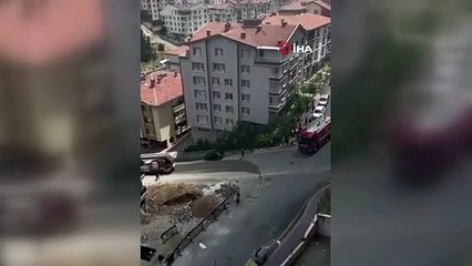 Un incendie dans un appartement de 11 étages a semé la panique