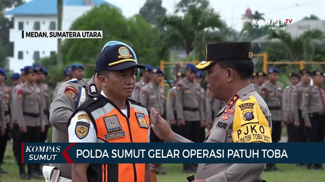 Polda Sumatera Utara Gelar Operasi Patuh Toba Selama 14 Hari
