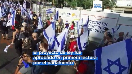 Miles de israelíes bloquean una autopista en una "jornada de resistencia" contra la reforma judicial