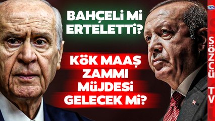 Emekli ve Memura Ek Zamda Son Dakika Gelişmesi! Kök Maaş Artacak mı?