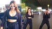 Lust Stories 2 Actress Tamannaah Bhatia Dances With Paparazzi On Kaavaalaa Song At Airport