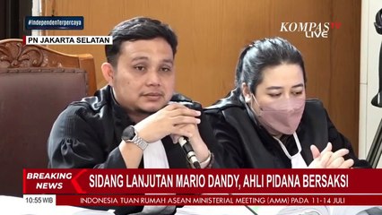 Tanggapan Saksi Ahli Hukum Pidana soal Sikap Tobat David yang Diinstruksikan Mario Dandy