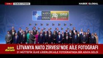 Litvanya'daki NATO Liderler Zirvesi'nde aile fotoğrafı çekildi