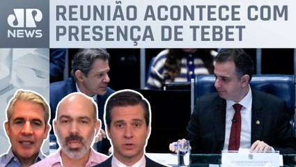 Haddad e Pacheco se reúnem para tratar da reforma no Senado; Schelp, d'Avila e Beraldo analisam