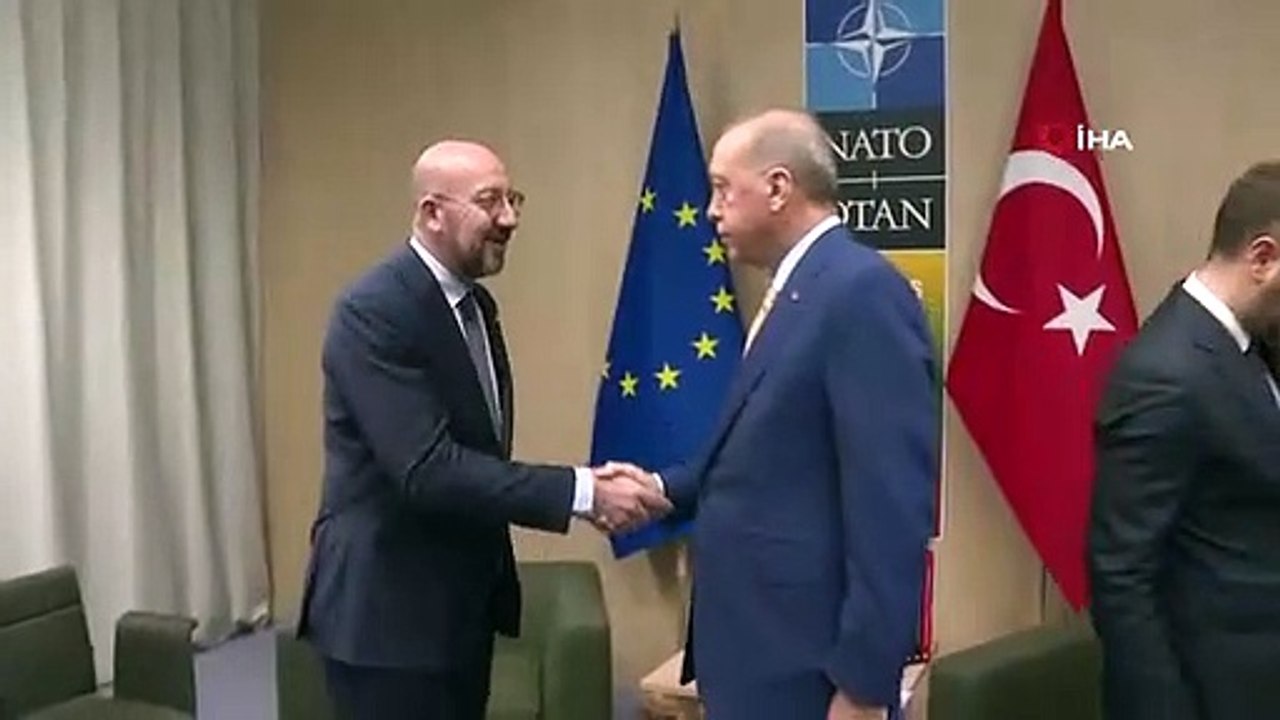 Präsident Erdoğan traf sich mit EU-Ratspräsident Michel