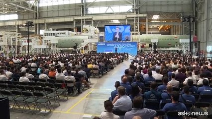 Airbus inaugura una nuova linea d'assemblaggio per A-320 e A-321